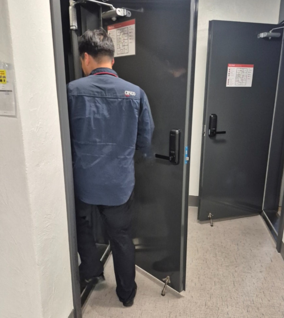 꼼꼼한 방역 처리